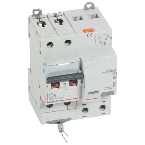 Legrand 411174 DX³ RCBO 25A 2P AC tipi 300mA Kaçak Akım Rölesi - 1