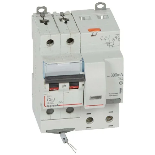 Legrand 411177 DX³ RCBO 50A 2P AC tipi 300mA Kaçak Akım Rölesi - 1