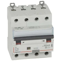 Legrand 411205 DX³ RCBO 16A 4P AC tipi 300mA Kaçak Akım Rölesi - 1