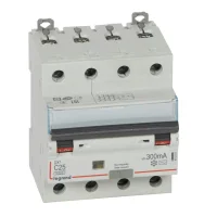 Legrand 411207 DX³ RCBO 25A 4P AC tipi 300mA Kaçak Akım Rölesi - 1