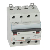 Legrand 411208 DX³ RCBO 32A 4P AC tipi 300mA Kaçak Akım Rölesi - 1