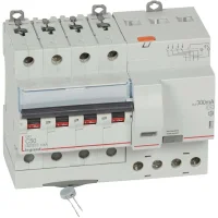 Legrand 411210 DX³ RCBO 50A 4P AC tipi 300mA Kaçak Akım Rölesi - 1