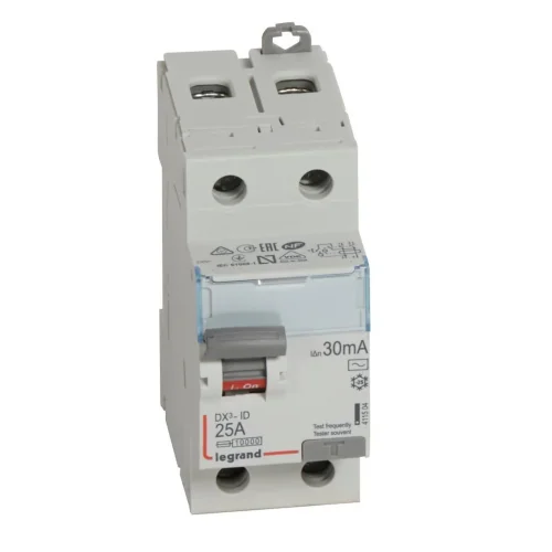 Legrand 411504 DX³ KAK 2P AC 25A 30mA Kaçak Akım Rölesi - 1