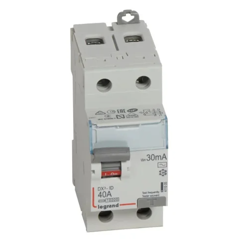 Legrand 411505 DX³ KAK 2P AC 40A 30mA Kaçak Akım Rölesi - 1