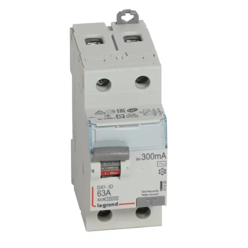 Legrand 411526 DX³ KAK 2P AC 63A 300mA Kaçak Akım Rölesi - 1