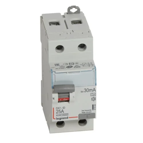 Legrand 411554 DX³ KAK 2P A 25A 30mA Kaçak Akım Rölesi - 1