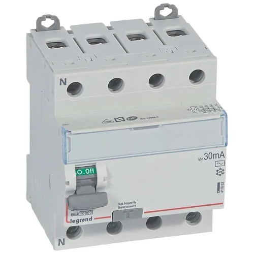 Legrand 411663 DX³ KAK 4P AC 80A 30mA Kaçak Akım Rölesi - 1