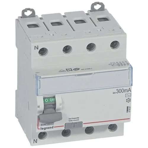 Legrand 411667 DX³ KAK 4P AC 80A 300mA Kaçak Akım Rölesi - 1