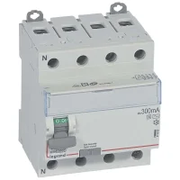 Legrand 411669 DX³ KAK 4P selektif-AC 63A 300mA Kaçak Akım Rölesi - 1