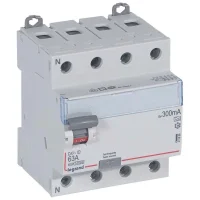 Legrand 411686 DX³ KAK 4P A 63A 300mA Kaçak Akım Rölesi - 1