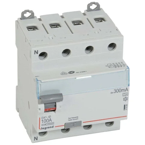 Legrand 411688 DX³ KAK 4P A 100A 300mA Kaçak Akım Rölesi - 1