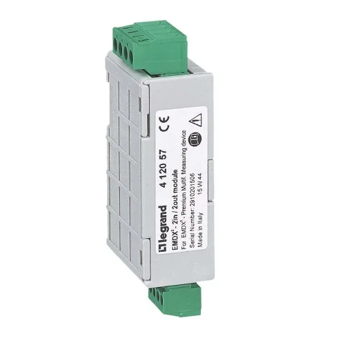 Legrand 412057 Emdx3 Premium Enerji Analizörü İçin 2 Giriş Ve 2 Çıkış Modülü - 1