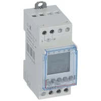 Legrand 412632 Haftalık Dijital Zaman Saati 1Çıkışlı 16A 120V Ac 2Modül 50/60Hz - 1