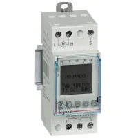 Legrand 412654 Coğrafi Konumlu Haftalık Dijital Zaman Saati 1Çıkışlı 16A 230V 50/60Hz - 1