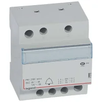 Legrand 413092 Raya Montaj Etiketli Zil Trafosu 230/12V-8V Ac 2Modül Güç 24Va - 1