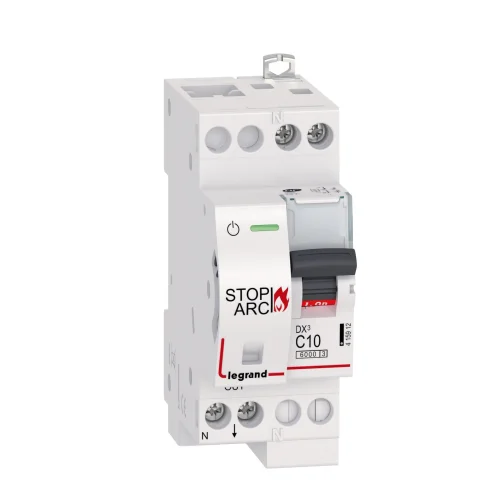 Legrand 415912 DX3 AFDD 1P+N C10 2M Kaçak Akım Rölesi - 1