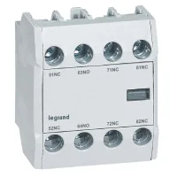 Legrand 416856 Ctx³ Kontaktörlere Eklenebilir Öne Montaj Yardımcı Kontak 1Na+3Nk - 1