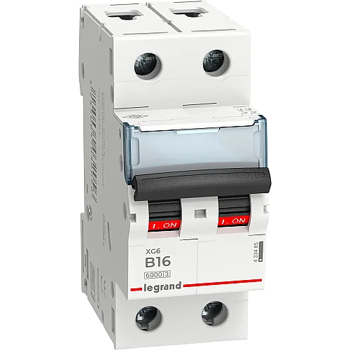 Legrand 433485 Xg6 2P B16 6Ka - 1