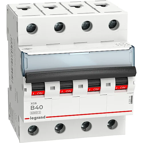 Legrand 433515 Xg6 4P B40 6Ka - 1