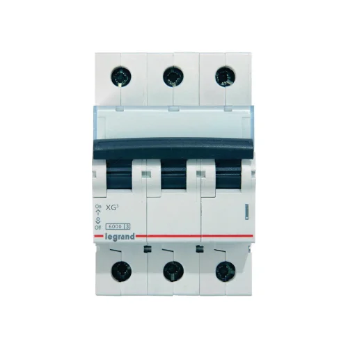 Legrand 433691 XG6 3 Kutup C16 6kA Otomatik Sigorta - 1