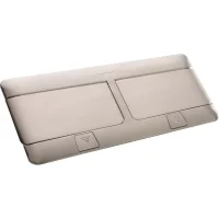 Legrand 54023 8 (2X4) Modül Donatılabilir Masa Veya Döşeme Altı Buat Satine Çelik Renk - 1