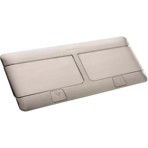 Legrand 54023 8 (2X4) Modül Donatılabilir Masa Veya Döşeme Altı Buat Satine Çelik Renk - 1