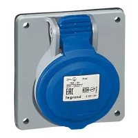 Legrand 555184 P17 Eğik Makina Priz 200/250V 16A 2P+T Ip44 - 1