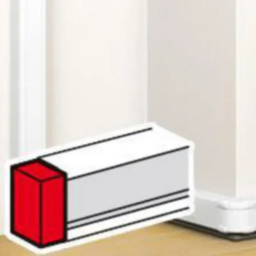 Legrand 75612 50X105mm Kaidesiz Montaj Gulot İçin Sonlandırma Kapağı - 1