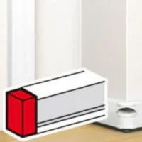 Legrand 75613 50X130mm Kaidesiz Montaj Gulot İçin Sonlandırma Kapağı - 1