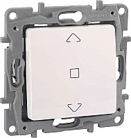 Legrand 767109 Salbei Serisi Beyaz Panjur / Stor Anahtarı 10A - 1