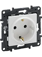 Legrand 767115 Salbei Serisi Beyaz Çocuk Korumalı Topraklı Priz 230V 16A - 1