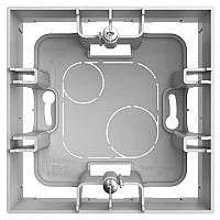 Legrand 767147 Salbei Serisi Beyaz Sıva Üstü Kasa Tekli - 1