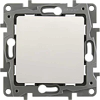 Legrand 767180 Salbei Serisi Beyaz Liht Butonu 6A - 1
