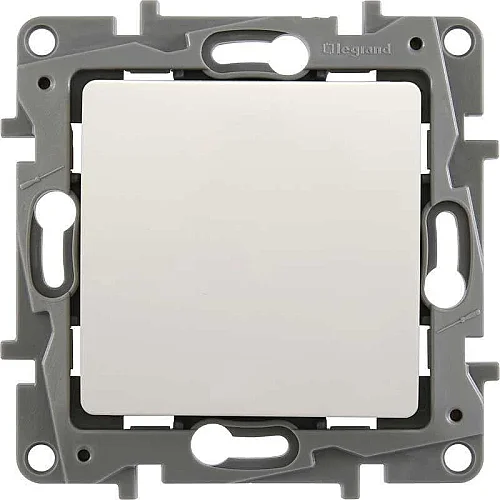 Legrand 767180 Salbei Serisi Beyaz Liht Butonu 6A - 1