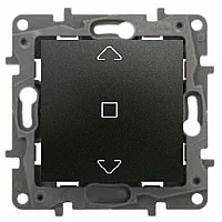 Legrand 767309 Salbei Serisi Antrasit Renk Panjur / Stor Anahtarı 10A - 1