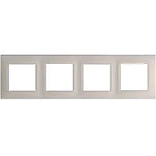 Legrand 767344 Salbei Serisi Bej 4'Lü Çerçeve - 1