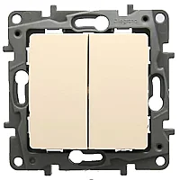 Legrand 767406 Salbei Serisi Bej Komütatör 10A - 1