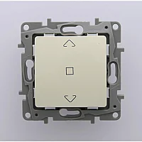 Legrand 767409 Salbei Serisi Bej Panjur / Stor Anahtarı 10A - 1