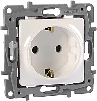 Legrand 767417 Salbei Serisi Bej Fransız Standartı Topraklı Priz (Ups Prizi) 16A - 1