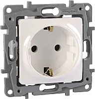 Legrand 768115 Raventi C. Kor.Topraklı Prız Beyaz - 1