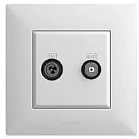 Legrand 768127 Raventi Tv/Sat Gecıslı 14Db Beyaz - 1