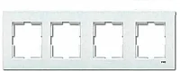 Legrand 768174 Raventi 4Lu Beyaz Çerçeve-X - 1