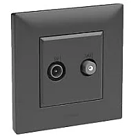 Legrand 768328 Raventi Tv/Sat Sonlu Fume - 1