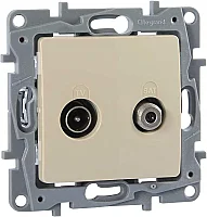 Legrand 768427 Raventi Tv/Sat Gecıslı 14Db Krem - 1