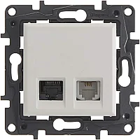 Legrand 768437 Raventi Rj11 X Rj45 C6 Utp Krem - 1