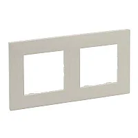 Legrand 768472 Raventi 2Lı Krem Çerçeve-X - 1
