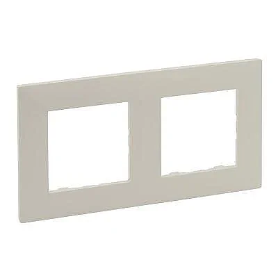 Legrand 768472 Raventi 2Lı Krem Çerçeve-X - 1