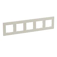 Legrand 768475 Raventi 5Lı Krem Çerçeve-X - 1