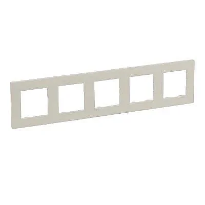 Legrand 768475 Raventi 5Lı Krem Çerçeve-X - 1