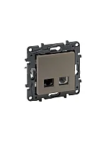 Legrand 768537 Raventi Rj11 X Rj45 C6 Utp Bronz - 1